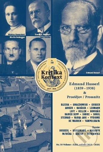 Kritika & Kontext (č. 58) (Edmund Husserl (1859-1938) & Prostějov/ Prossnitz)