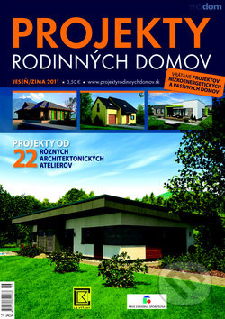 Projekty rodinných domov - jeseň/zima 2011 - kniha z kategorie Stavebnictví