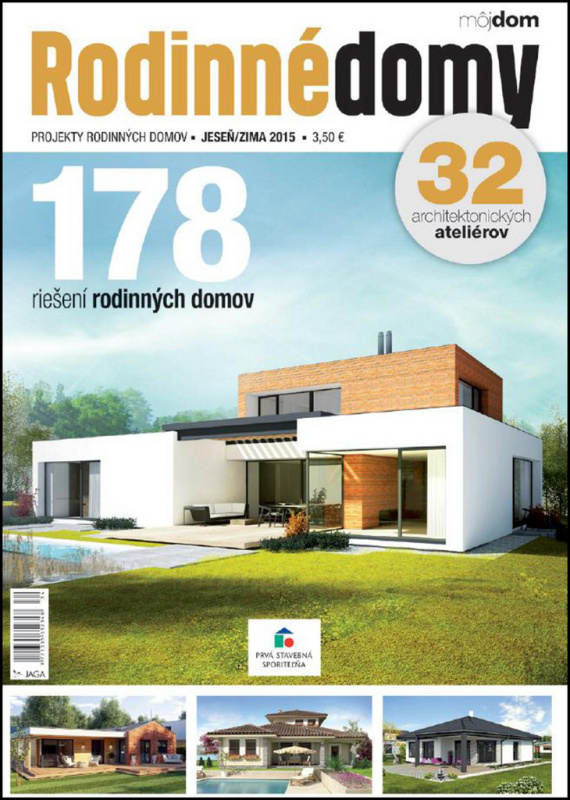 Rodinné domy jeseň/zima 2015 (178 riešení rodinných domov)