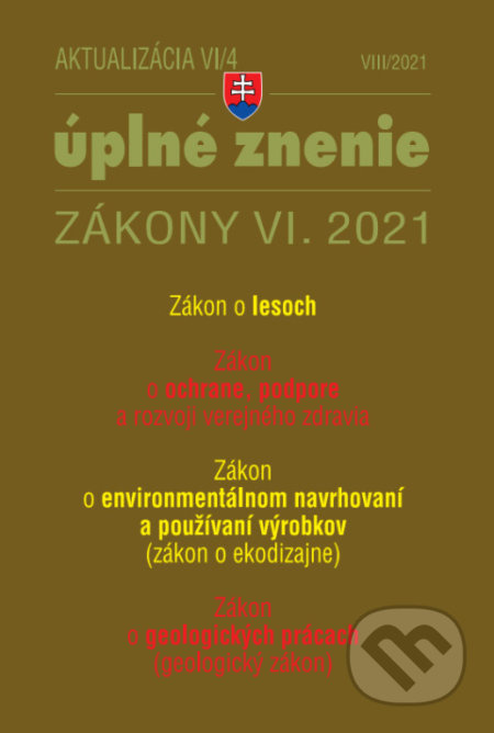 Aktualizácia VI/5 - životné prostredie, odpadové a vodné hospodárstvo