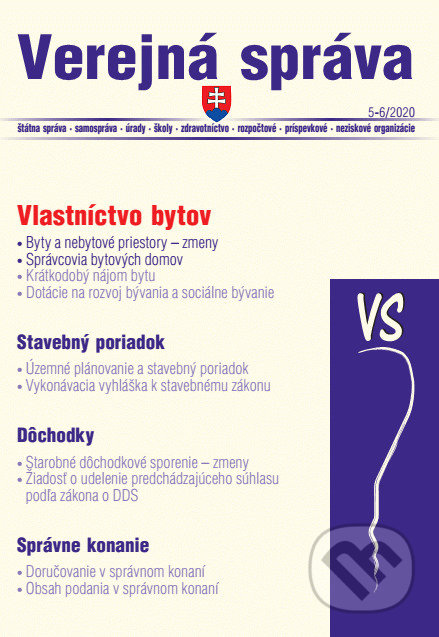 Verejná správa 5-6/2020 - Stavebné konanie a vlastníctvo bytov, Stavebné povolenie - postup