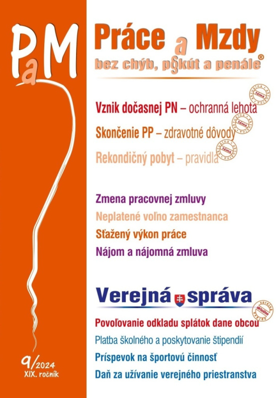 Práce a Mzdy bez chýb, pokút a penále č. č. 9 / 2024 - Vznik dočasnej PN v ochrannej lehote