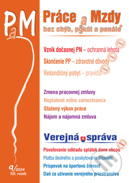 Práce a Mzdy bez chýb, pokút a penále č. č. 9 / 2024 - Vznik dočasnej PN v ochrannej lehote