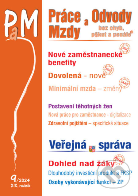 PaM 9/2024 Zajímavé zaměstnanecké benefity, Čerpání dovolené