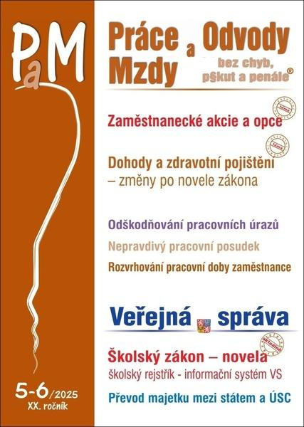 PaM č. 5-6/2025 - Dohody a zdravotní pojištění