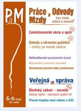 PaM č. 5-6/2025 - Dohody a zdravotní pojištění