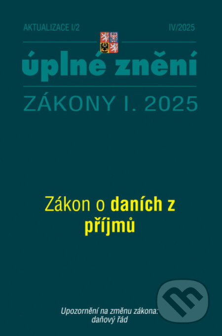 Aktualizace I/2 2025 - Daně z příjmů