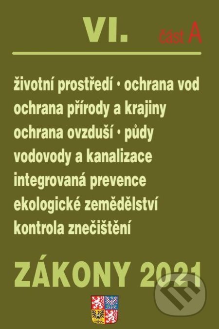 Zákony VIA/2021 Životní prostředí…