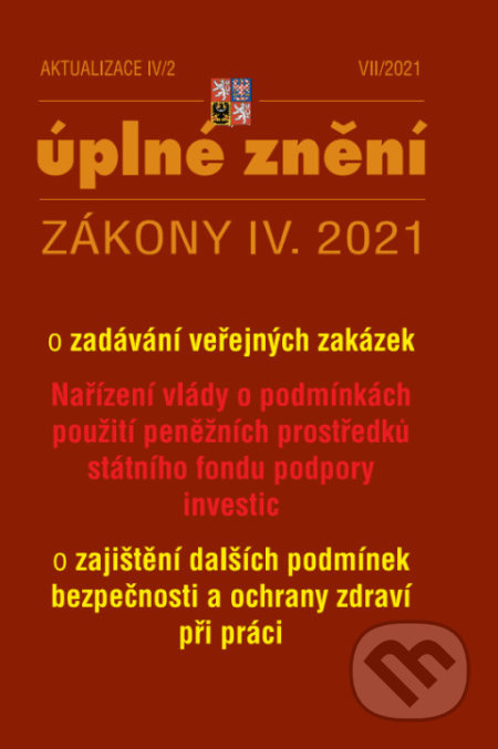 Aktualizace IV/2 - Zákon o zadávání veřejných zakázek