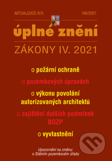Aktualizace IV/5 - požární ochrana