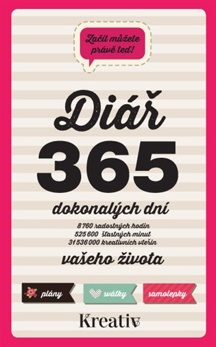 Kreativ – Diář 365 dokonalých dní