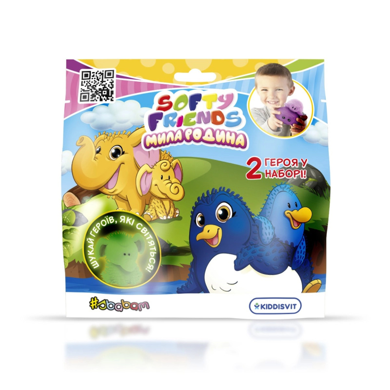 Roztažitelná plyšová zvířátka Softy Friends – Rocza Rodzina