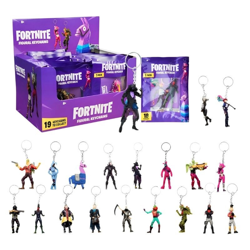 MONDO Fort Nite přívěšek PVC 3D figurky  různé druhy