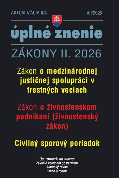 Aktualizácia II/4 / 2026 - Trestné právo a Civilné spory,Aktualizácia II/4 / 2026 - Trestné právo a Civilné spory - kniha z kategorie Trestné právo