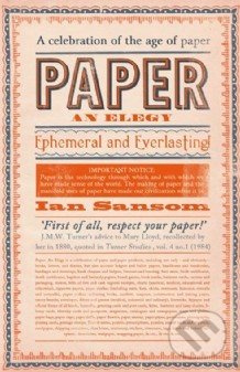 Paper (An Elegy) - Ian Sansom - kniha z kategorie Odborné a naučné
