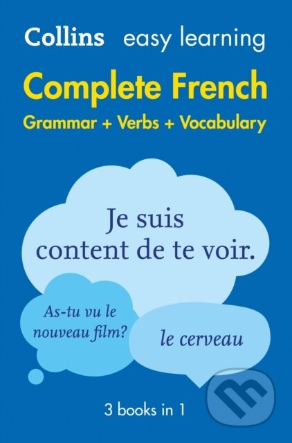 Easy Learning French Complete Grammar, Verbs and Vocabulary (3 books in 1) - kniha z kategorie Pro děti