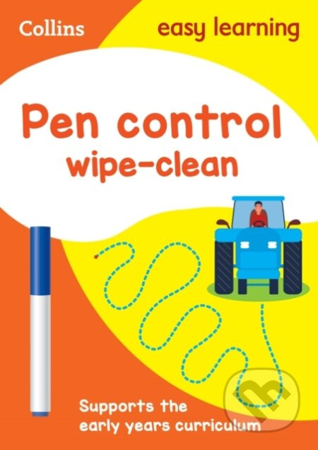 Pen Control Age 3-5 Wipe Clean Activity Book (Ideal for Home Learning) - kniha z kategorie Pro děti
