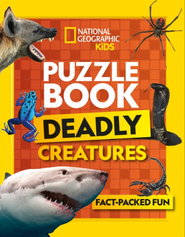 Puzzle Book Deadly Creatures - National Geographic