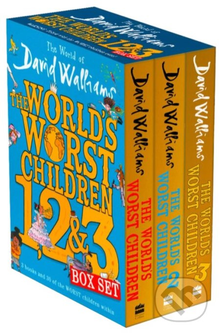 The World's Worst Children 1, 2 & 3 (Box Set) - David Walliams , Tony Ross (ilustrátor) - kniha z kategorie Pohádky