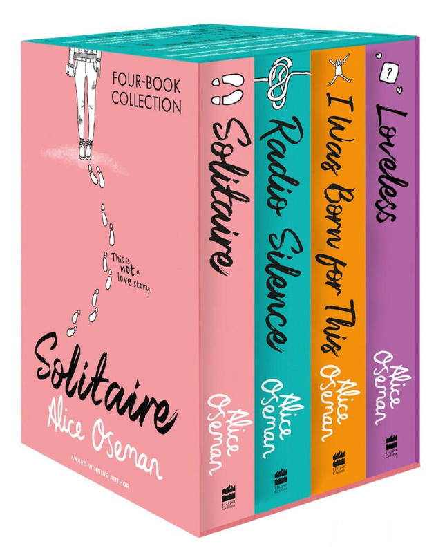 Alice Oseman Four-Book Collection Box Set (Solitaire, Radio Silence, I Was Born For This, Loveless) HarperCollins Publishers UK