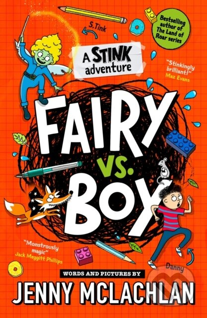 Stink: Fairy vs Boy (A Stink Adventure) - Jenny Mclachlan - kniha z kategorie Pro děti