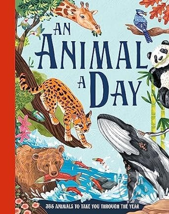 An Animal a Day - Miranda Smith, Kaja Kajfež (Ilustrátor), Santiago Calle (Ilustrátor), Mateo Markov (Ilustrátor), Max Rambaldi (Ilustrátor) - kniha…