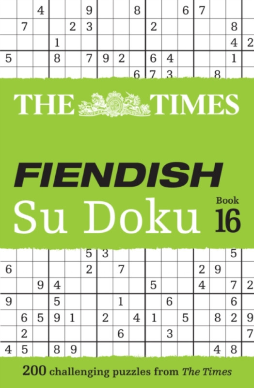 The Times Fiendish Su Doku Book 16 - The Times Mind Games