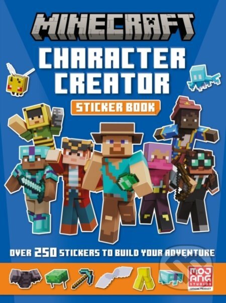 Minecraft Character Creator Sticker Book - kniha z kategorie Samolepky