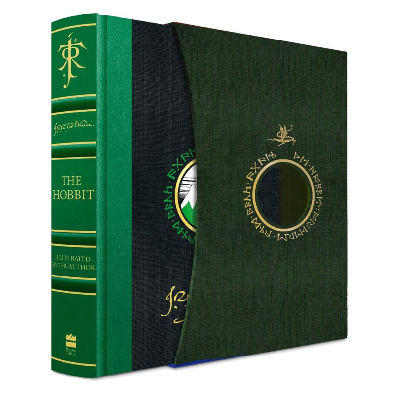 Hobbit Illustrated Deluxe Edition (Illustrated by the Author) - kniha z kategorie Společenská beletrie