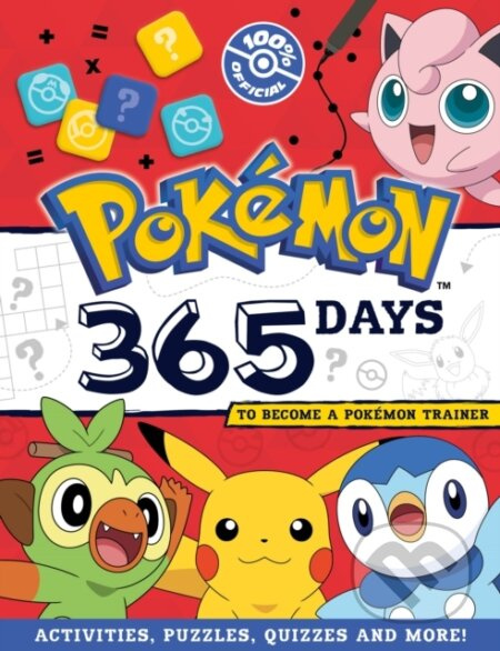 Pokemon: 365 days to Become a Pokemon Trainer - Pokemon - kniha z kategorie Beletrie pro děti
