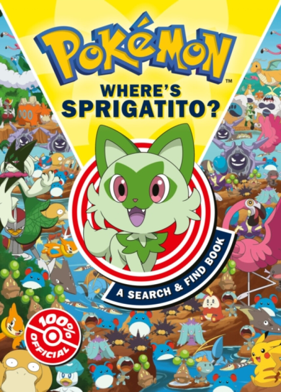 HarperCollins Publishers Pokemon Where's Sprigatito: A Search & Find Book - Pokemon