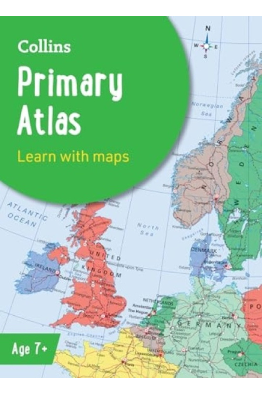 Collins Primary Atlas, Ideal for Learning at School and at Home HarperCollins Publishers