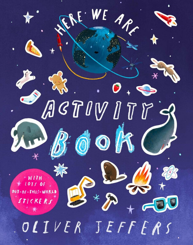 Here We Are Activity Book - Oliver Jeffers - kniha z kategorie Omalovánky, vystřihovánky, papír