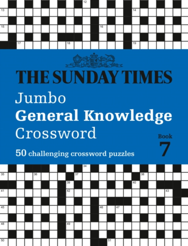 HarperCollins Publishers Sunday Times Jumbo General Knowledge Crossword Book 7 - The Times Mind Games a Biddlecombe, Peter