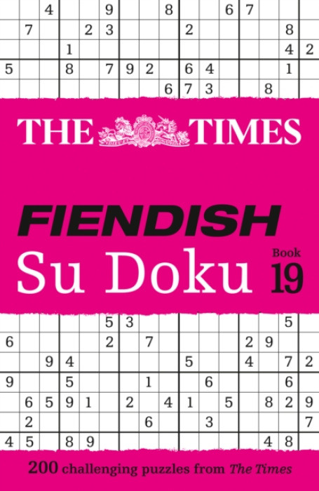 HarperCollins Publishers Times Fiendish Su Doku Book 19 - The Times Mind Games