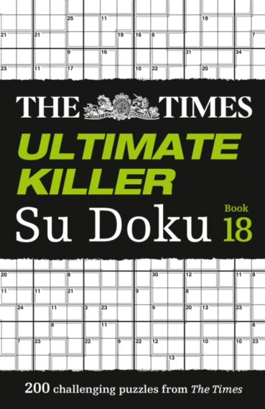 HarperCollins Publishers Times Ultimate Killer Su Doku Book 18 - The Times Mind Games