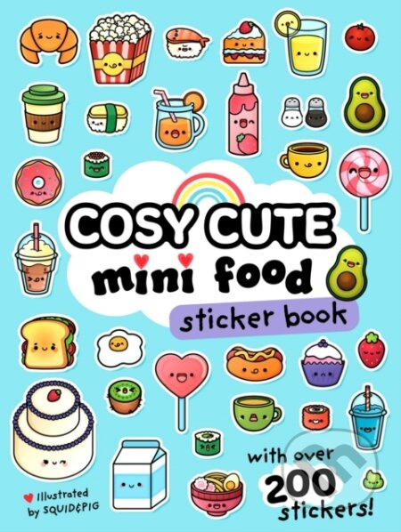Cosy Cute Mini Food Sticker book -  Cosy Cute