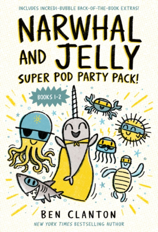 HarperCollins Publishers Narwhal and Jelly: Super Pod Party Pack! - Clanton, Ben