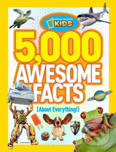 5,000 Awesome Facts (About Everything!) - National Geographic Kids - kniha z kategorie Naučné knihy