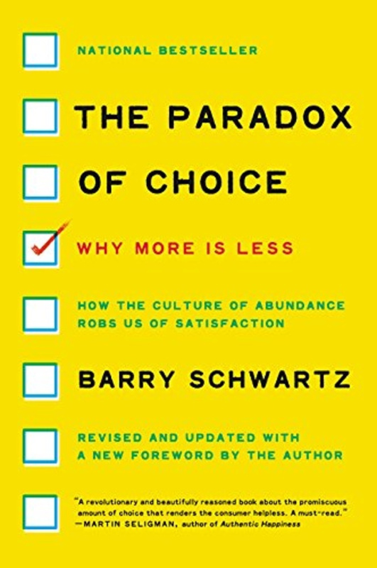 The Paradox of Choice (Why More is Less) - Barry Schwartz - kniha z kategorie Psychologie