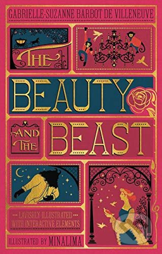 The Beauty and the Beast (Illustrated with іnteractive Elements) - kniha z kategorie Pohádky