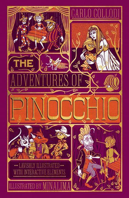 The Adventures of Pinocchio (Ilustrated with іnteractive Elements) - kniha z kategorie Pohádky