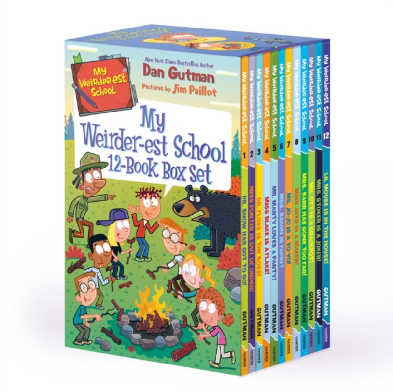 HarperCollins Publishers Inc My Weirder-est School 12-Book Box Set - Gutman, Dan