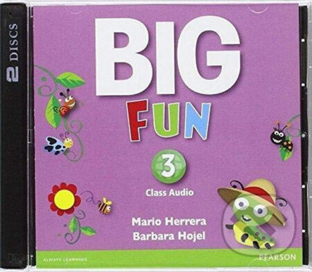 Big Fun 3: Class Audio - Barbara Hojel, Mario Herrera - audiokniha z kategorie Jazykové učebnice a slovníky