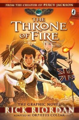 The Throne of Fire: The Graphic Novel (The Kane Chronicles Book 2)