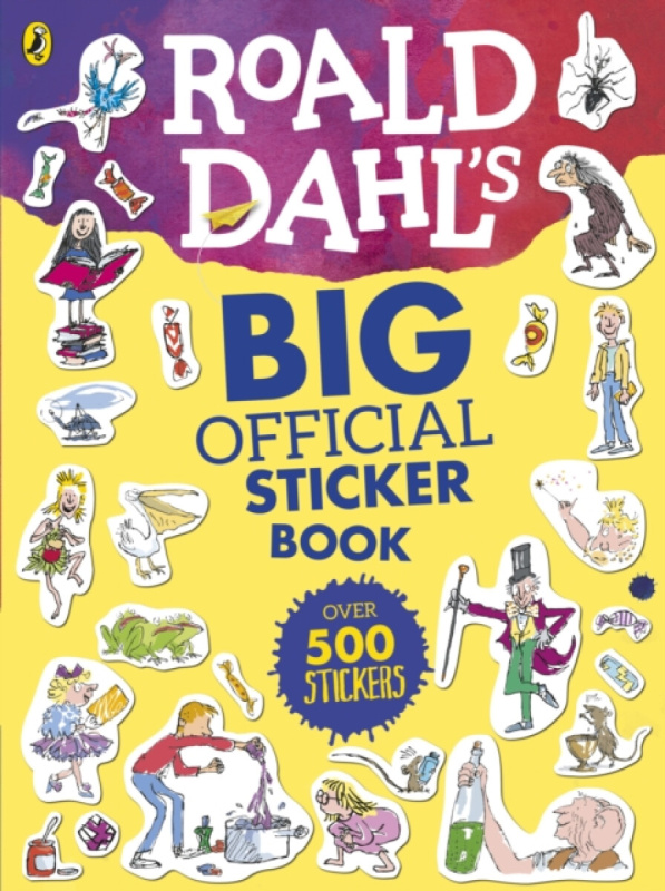 Roald Dahl's Big Official Sticker Book - Roald Dahl - kniha z kategorie Pro děti