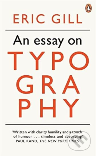 An Essay on Typography - Eric Gill - kniha z kategorie Design