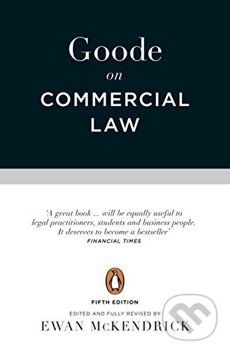Goode on Commercial Law - Roy Goode - kniha z kategorie Právo