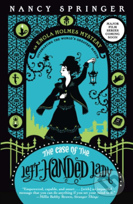 The Case of the Left-Handed Lady - Nancy Springer - kniha z kategorie Beletrie pro děti