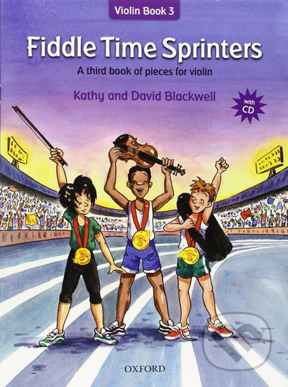 Fiddle Time Sprinters + CD: A third book of pieces for violin - kniha z kategorie Jazykové učebnice a slovníky